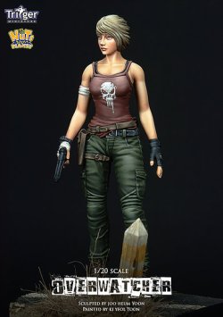 画像8: ナッツプラネット[T90001]1/20 敵を監視する女スナイパー