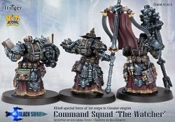 画像3: ナッツプラネット[TBS32-001]32mm 妖術使いの戦士団ザ・ウォッチャー（ヴェリオス、リッケン、ラルスの三体セット）