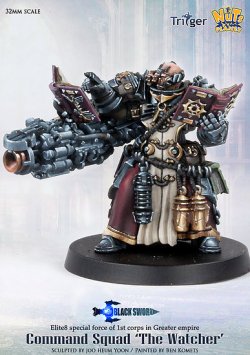 画像6: ナッツプラネット[TBS32-001]32mm 妖術使いの戦士団ザ・ウォッチャー（ヴェリオス、リッケン、ラルスの三体セット）