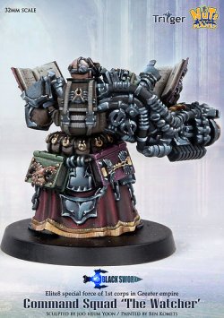 画像7: ナッツプラネット[TBS32-001]32mm 妖術使いの戦士団ザ・ウォッチャー（ヴェリオス、リッケン、ラルスの三体セット）