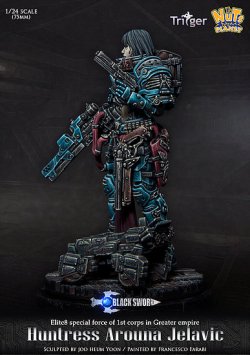 画像3: ナッツプラネット[TBS-005]1/24 闇の女賞金稼ぎ アロウナ