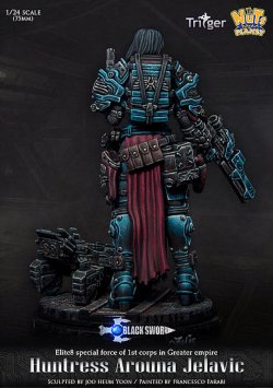 画像4: ナッツプラネット[TBS-005]1/24 闇の女賞金稼ぎ アロウナ