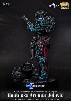 画像8: ナッツプラネット[TBS-005]1/24 闇の女賞金稼ぎ アロウナ