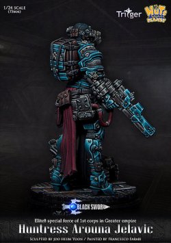 画像9: ナッツプラネット[TBS-005]1/24 闇の女賞金稼ぎ アロウナ