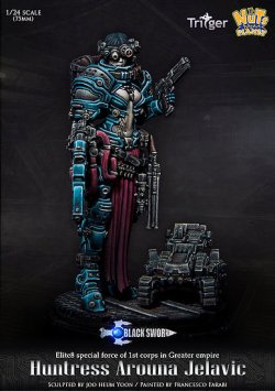 画像10: ナッツプラネット[TBS-005]1/24 闇の女賞金稼ぎ アロウナ