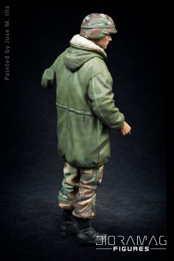 画像2: ディオラマグ・フィギュア[DF 001]1/35 現用 アメリカ フィッシュテールパーカーを着た兵士 ドア開放(ヘッド3個付)