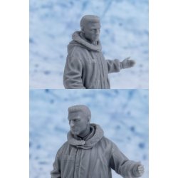 画像9: ディオラマグ・フィギュア[DF 001]1/35 現用 アメリカ フィッシュテールパーカーを着た兵士 ドア開放(ヘッド3個付)