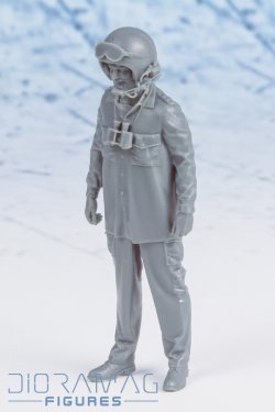 画像4: ディオラマグ・フィギュア[DF 003]1/35 現用 イスラエル 1950-70年代の戦車兵 戦車長(ヘッド3個付)