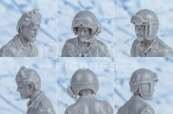 画像5: ディオラマグ・フィギュア[DF 003]1/35 現用 イスラエル 1950-70年代の戦車兵 戦車長(ヘッド3個付)
