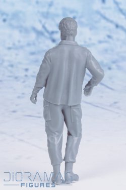 画像3: ディオラマグ・フィギュア[DF 004]1/35 現用 イスラエル 1950-70年代の戦車兵 車両に寄りかかる兵士(ヘッド3個付)