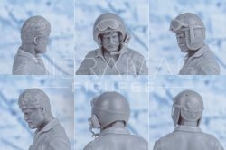 画像5: ディオラマグ・フィギュア[DF 004]1/35 現用 イスラエル 1950-70年代の戦車兵 車両に寄りかかる兵士(ヘッド3個付)