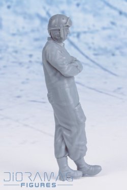 画像2: ディオラマグ・フィギュア[DF 005]1/35 現用 イスラエル 1950-70年代の戦車兵 リラックスした兵士(ヘッド3個付)