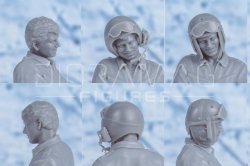 画像5: ディオラマグ・フィギュア[DF 005]1/35 現用 イスラエル 1950-70年代の戦車兵 リラックスした兵士(ヘッド3個付)