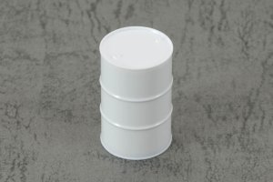 画像1: ラウペンモデル[RM35-007W]1/35 200L ドラム缶セット（汎用）［白］ (1)