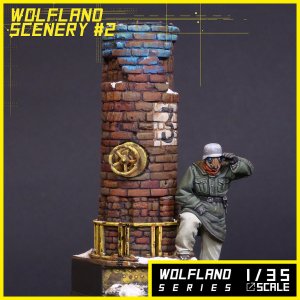 画像1: Scientific Models(サイエンティフィックモデルズ)[AM47]WOLFLAND SCENERY #2 (1)