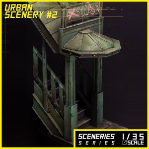 画像1: Scientific Models(サイエンティフィックモデルズ)[AM62]URBAN SCENERY #2 (1)