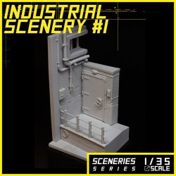 画像2: Scientific Models(サイエンティフィックモデルズ)[AM63]INDUSTRIAL SCENERY #1
