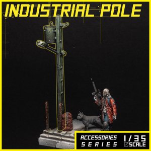 画像1: Scientific Models(サイエンティフィックモデルズ)[AM71]INDUSTRIAL POLE (1)