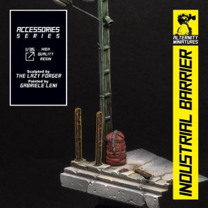 画像1: Scientific Models(サイエンティフィックモデルズ)[AM73]INDUSTRIAL BARRIER (1)