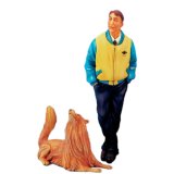 SOL MODEL[C316]1/24 MAN & DOG