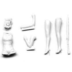 画像3: SOL MODEL[C317]1/20 MASCOT GIRL 1
