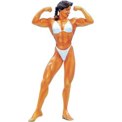 画像1: SOL MODEL[C401]1/9 BODY BUILDER -WOMAN- (NORMAL Ver.)