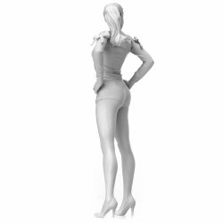 画像2: SOL MODEL[C704]1/12 ショートスタイルのユナ