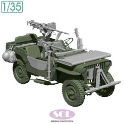 画像1: SOL MODEL[MM1002]1/35 WWII アメリカ 1/4トン汎用トラック ディテールアップセット
