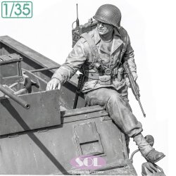 画像1: SOL MODEL[MM1004]1/35 WWII アメリカ陸軍 野戦無線通信兵