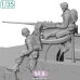 画像3: SOL MODEL[MM1005]1/35 WWII アメリカ陸軍 野戦無線通信兵&M3A1ハーフトラック機関銃手セット(2体入) (3)