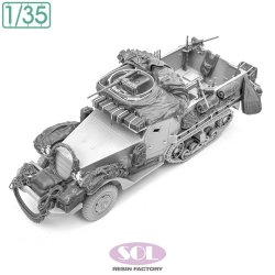 画像1: SOL MODEL[MM1006]1/35 WWII アメリカ M3A1ハーフトラック アクセサリーセット(ドラゴン用)