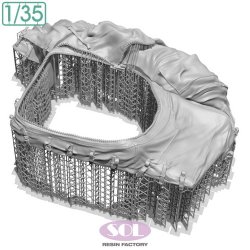 画像3: SOL MODEL[MM1007]1/35 WWII アメリカ M3A1ハーフトラック キャンバストップ(ドラゴン用)