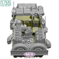 画像2: SOL MODEL[MM1011]1/35 WWII イギリス SAS 1/4トン4x4パトロールカー コンバージョンキット Ver.2