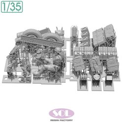 画像4: SOL MODEL[MM1011]1/35 WWII イギリス SAS 1/4トン4x4パトロールカー コンバージョンキット Ver.2