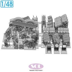画像5: SOL MODEL[MM1012]1/48 WWII イギリス SAS 1/4トン4x4パトロールカー コンバージョンキット Ver.2