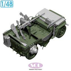 画像2: SOL MODEL[MM1013]1/48 WWII アメリカ 1/4トン汎用トラック ディテールアップセット