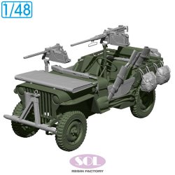 画像3: SOL MODEL[MM1013]1/48 WWII アメリカ 1/4トン汎用トラック ディテールアップセット