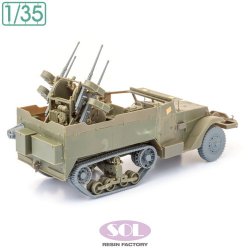 画像3: SOL MODEL[MM1014]1/35 WWII アメリカ M16 MGMC対空自走砲ミートチョッパー ディテールアップセット(AFVクラブ用)