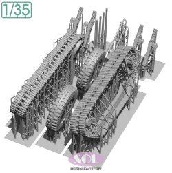 画像5: SOL MODEL[MM1014]1/35 WWII アメリカ M16 MGMC対空自走砲ミートチョッパー ディテールアップセット(AFVクラブ用)