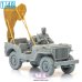 画像3: SOL MODEL[MM1021]1/48 WWII アメリカ 1/4トン4x4トラック「フォローミー」フルキット (3)