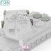 画像1: SOL MODEL[MM1023]1/35 現用 ドイツ レオパルト2 A7V主力戦車 メッシュパーツセット(タミヤ用) (1)