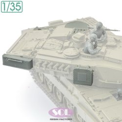画像3: SOL MODEL[MM1023]1/35 現用 ドイツ レオパルト2 A7V主力戦車 メッシュパーツセット(タミヤ用)