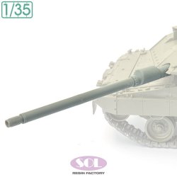 画像3: SOL MODEL[MM1024]1/35 現用 ドイツ レオパルト2 A7V主力戦車 主砲身(タミヤ用)