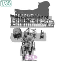画像5: SOL MODEL[MM1025]1/35 WWII アメリカ 1/4トン4x4トラック「フォローミー」コンバージョンキット