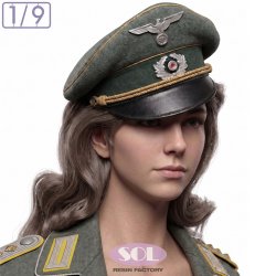 画像5: SOL MODEL[MM1029]1/9 リンダ 将官帽バージョン