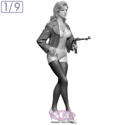 画像2: SOL MODEL[MM1030]1/9 リンダ 無帽バージョン