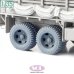 画像3: SOL MODEL[MM1034]1/35 WWII アメリカ 2 1/2トン6×6カーゴトラック 自重変形タイヤ(タミヤ用) (3)