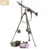 SOL MODEL[MM1036]1/16 WWII ドイツ MG34対空機関銃 ドラム型弾倉付