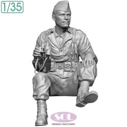 画像2: SOL MODEL[MM1040]1/35 WWII アメリカ陸軍 双眼鏡を持つ車両乗員