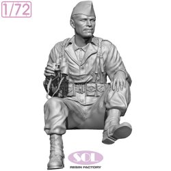 画像2: SOL MODEL[MM1042]1/72 WWII アメリカ陸軍 双眼鏡を持つ車両乗員